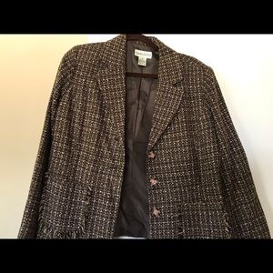 Wool and Acrylic blazer